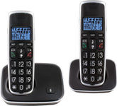 Profoon PDX-2728 Big Button DECT Telefoon, 2 stuks - groot verlicht display en groot toetsenbord •
